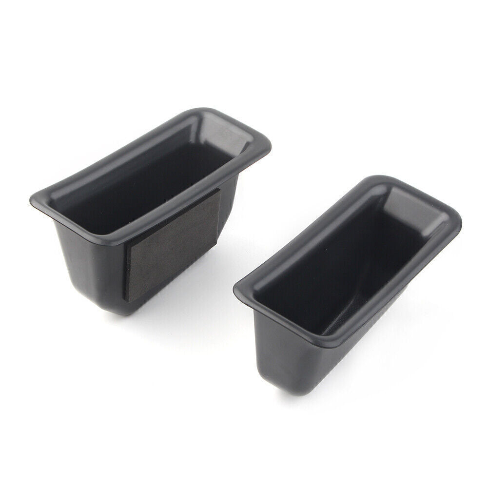 2x for Ford Explorer Front Door Handle Storage Box Tray Kit for 2016-2019 Vehicles