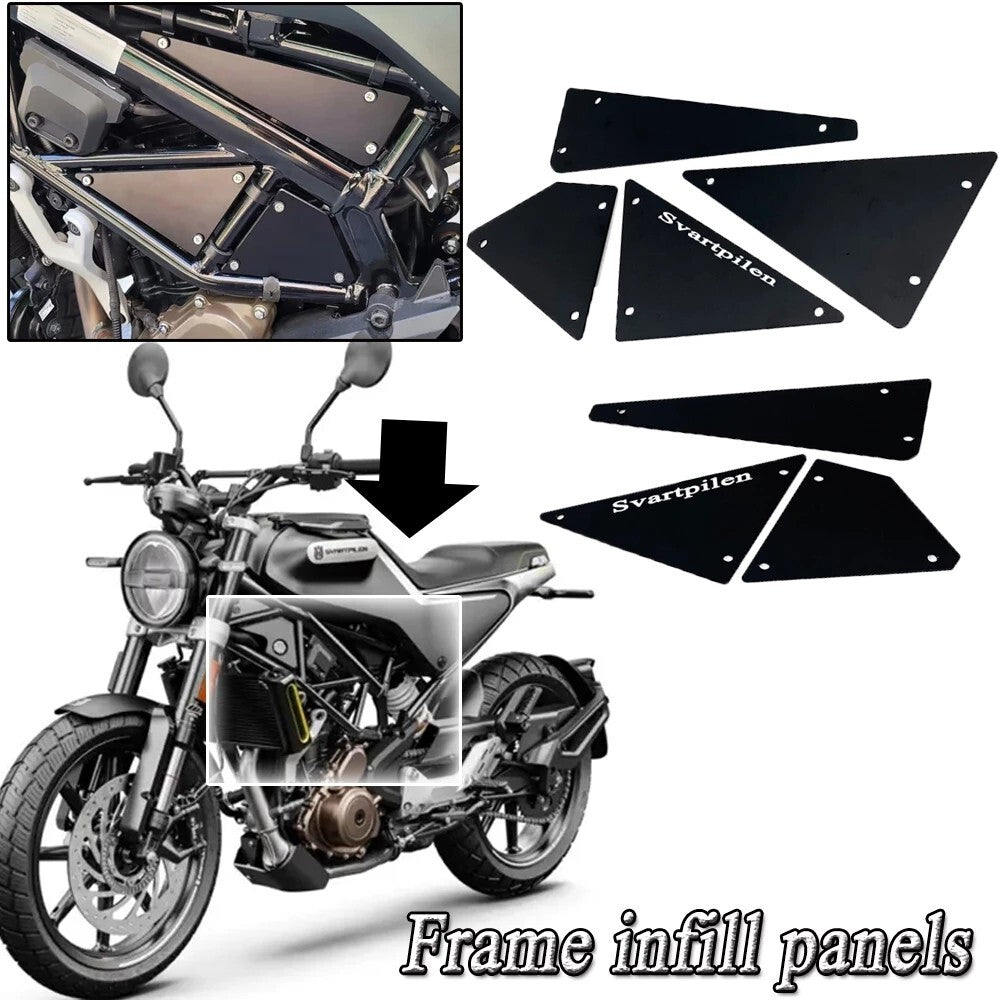 Fit For Husqvarna SVARTPILEN 250 SVARTPILEN 401 BODY FRAME COVER PLATE 2020-2022