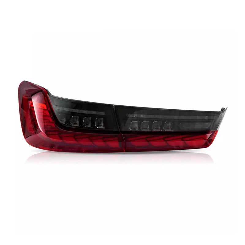 LHRH Red Styel OLED Tail Lights For 2019-22 for BMW 3 Series G20 G80 M3 w/start-up