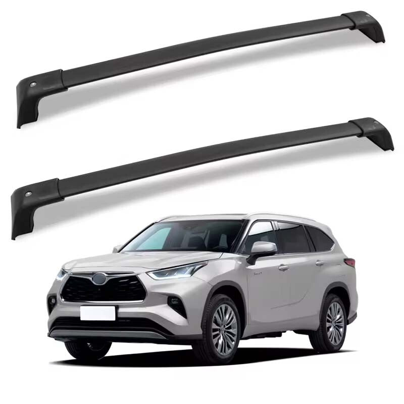 Locking Screws Roof Rails Crossbar Black 2020-2022 for TOYOTA HIGHLANDER
