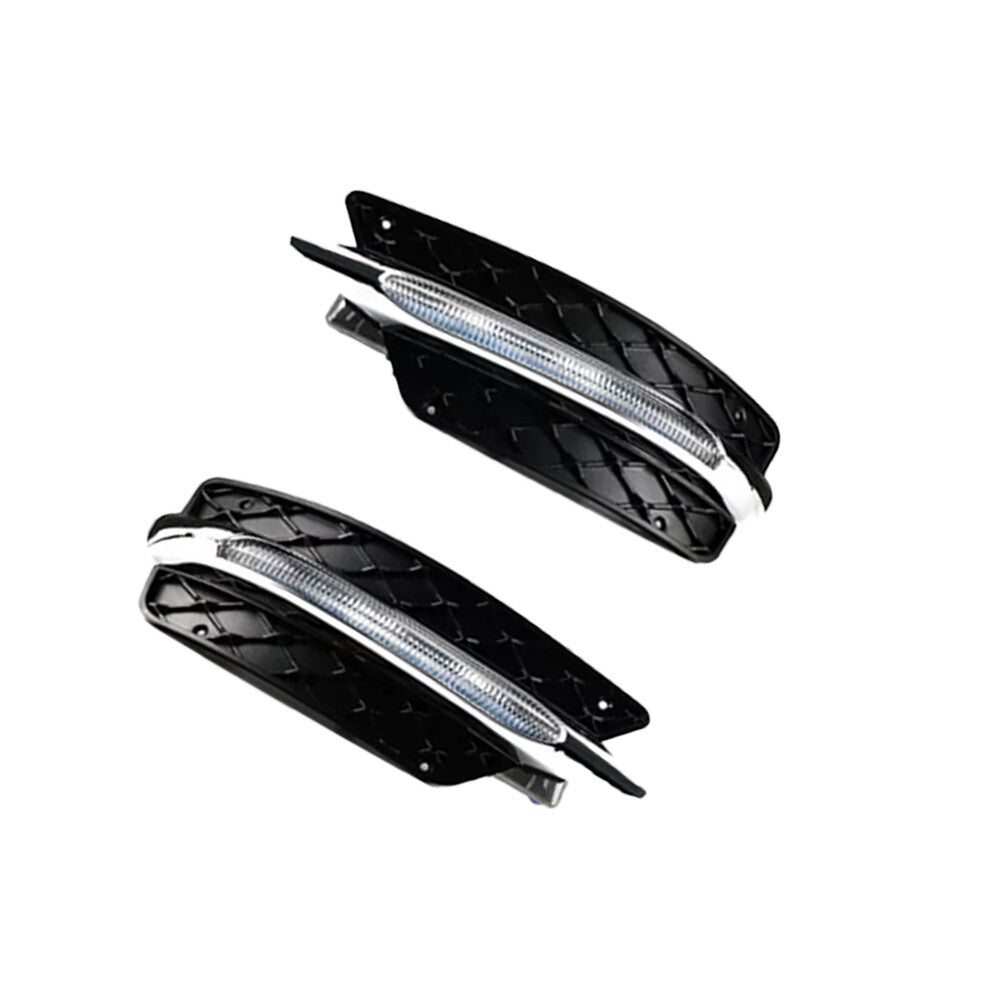 Daytime running lights and fog lights (DRL LED) are suitable for Mercedes-Benz W204 C-Class (2013-2014).