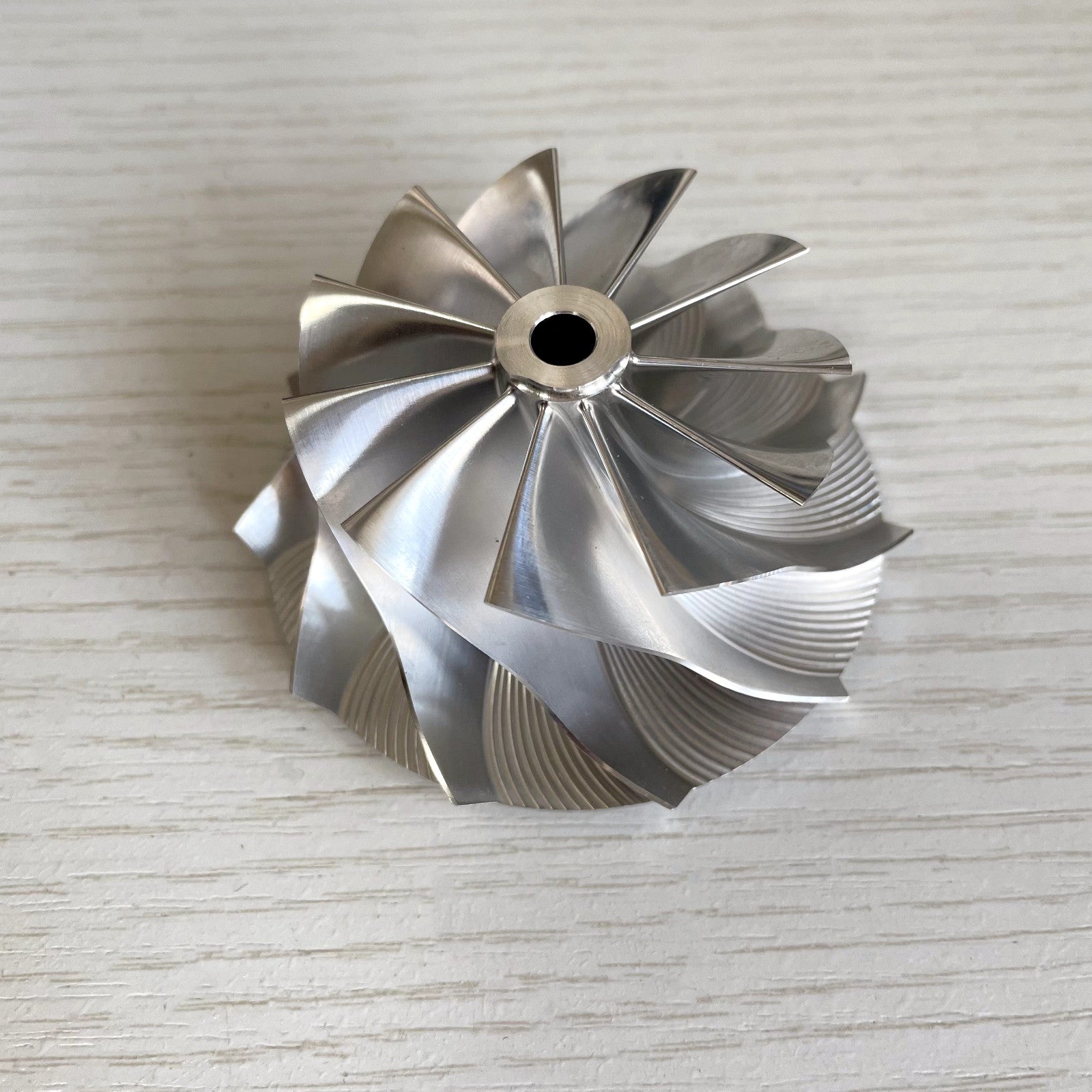 GT2871 452546-0005 53.11/70.98 mm 11+0 Blade Hole: 5.99 mm Performance Blank Wheel