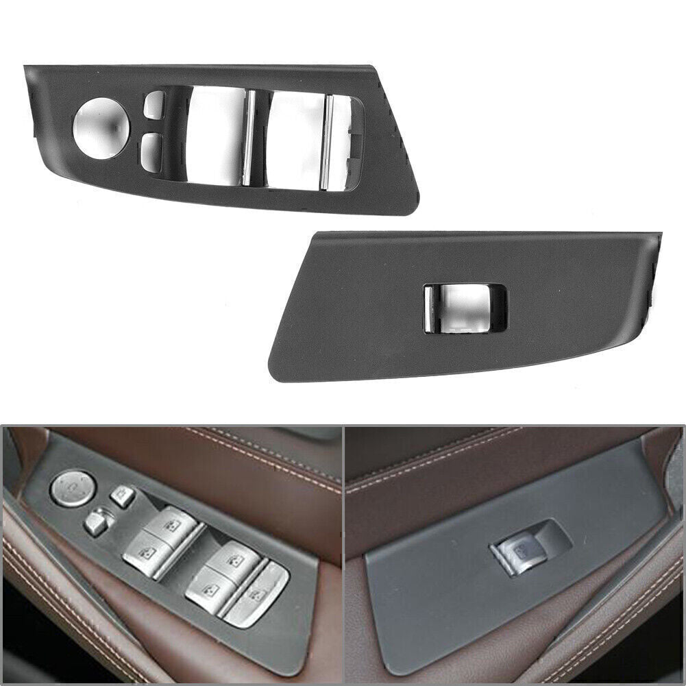 Fit for BMW 5 Series G30 G31 G38 RHD Interior Front Window Switch Lock Cover Trims