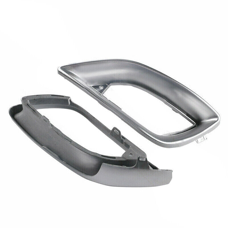 2Pcs ABS Front Bumper Fog Light Cover Fit for Mercedes W251 R-Class 2006-2009