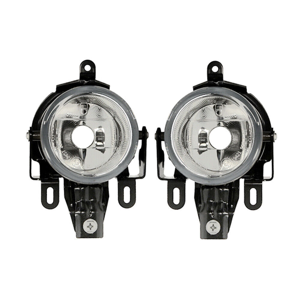 2x Left Right Clear Driving Lamps Fog Lights for Mitsubishi Pajero / Montero