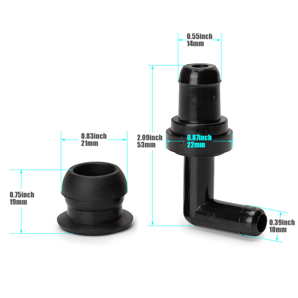 PCV Valve Grommet Kit for Honda Accord for Civic for Acura Integra for ISUZU 17130-PK1-003