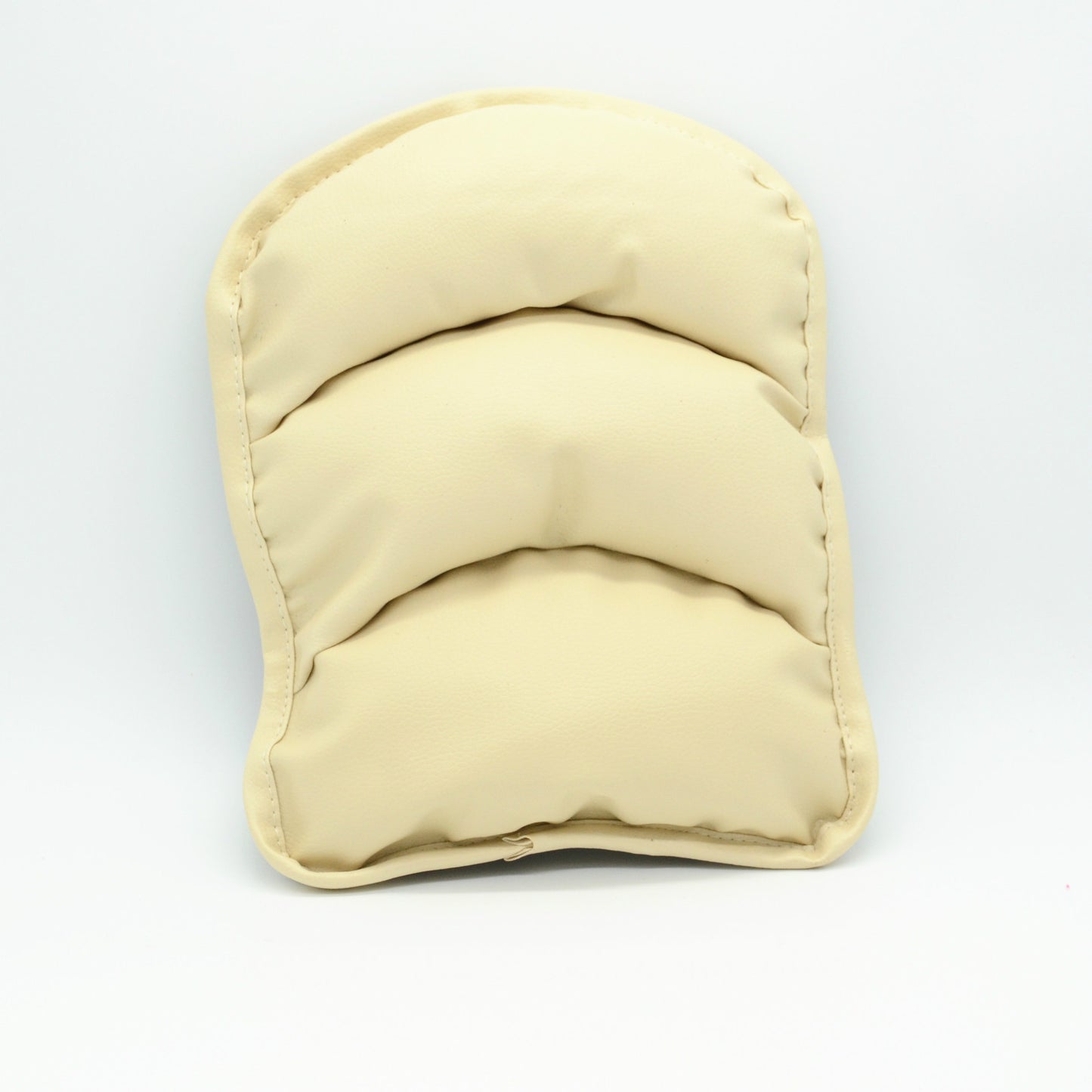 Car SUV Center Armrest Console Soft Cushion PU Leather Mat Box Cover Pad Beige