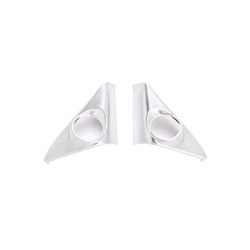 for Range Rover Evoque 2020-2025 Matte Silver A Pillar Horn Frame Cover Trim 2P