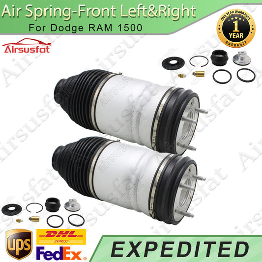 2x for Dodge for Ram 1500 2013-2019 Front LR Air Suspension Spring Bags 04877146AC
