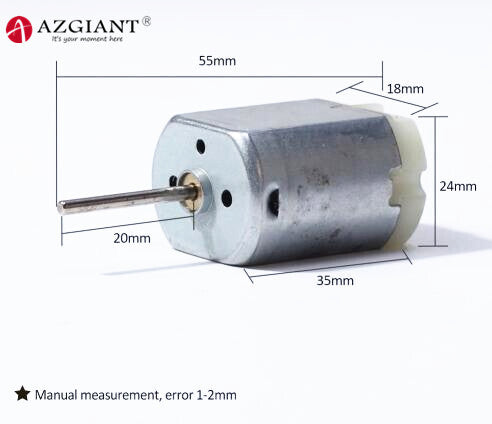 20mm Flat Shaft FC-280PC-22125 Door Lock Motor Repair Actuator for Toyota for Lexus