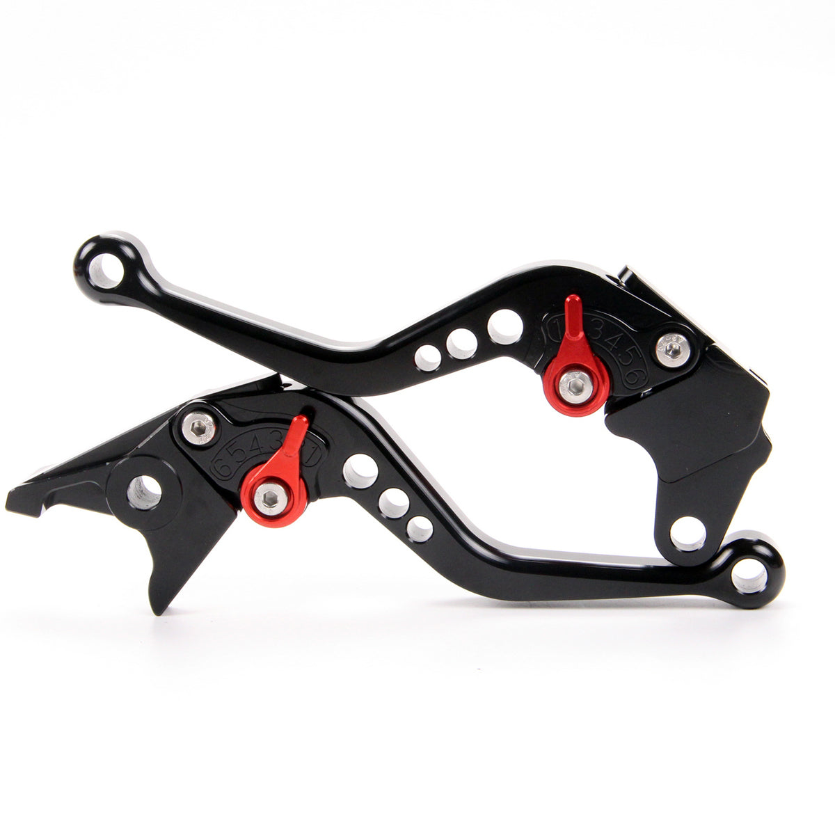 Black Short Brake Clutch Levers for Yamaha FZ6 Fazer/S2 (2004-2010) 05 06 07 08