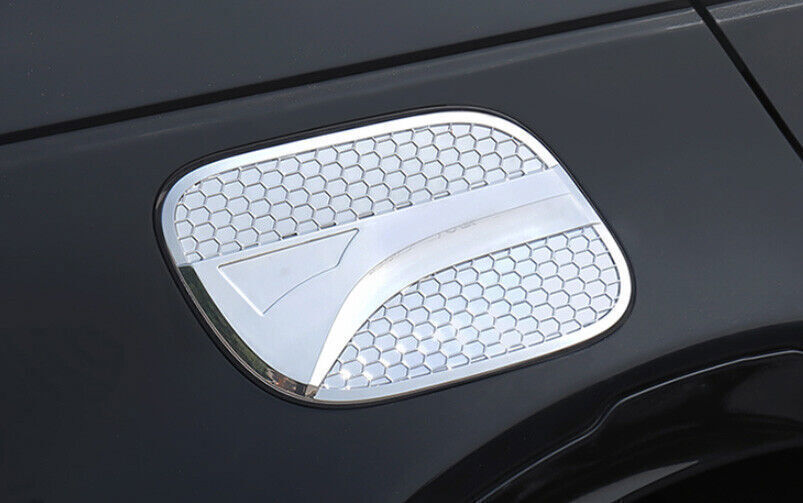 For Discovery Sport 2020-2025 ABS Chrome Outside Fuel Oil Tank Cap Cover Trim 1X