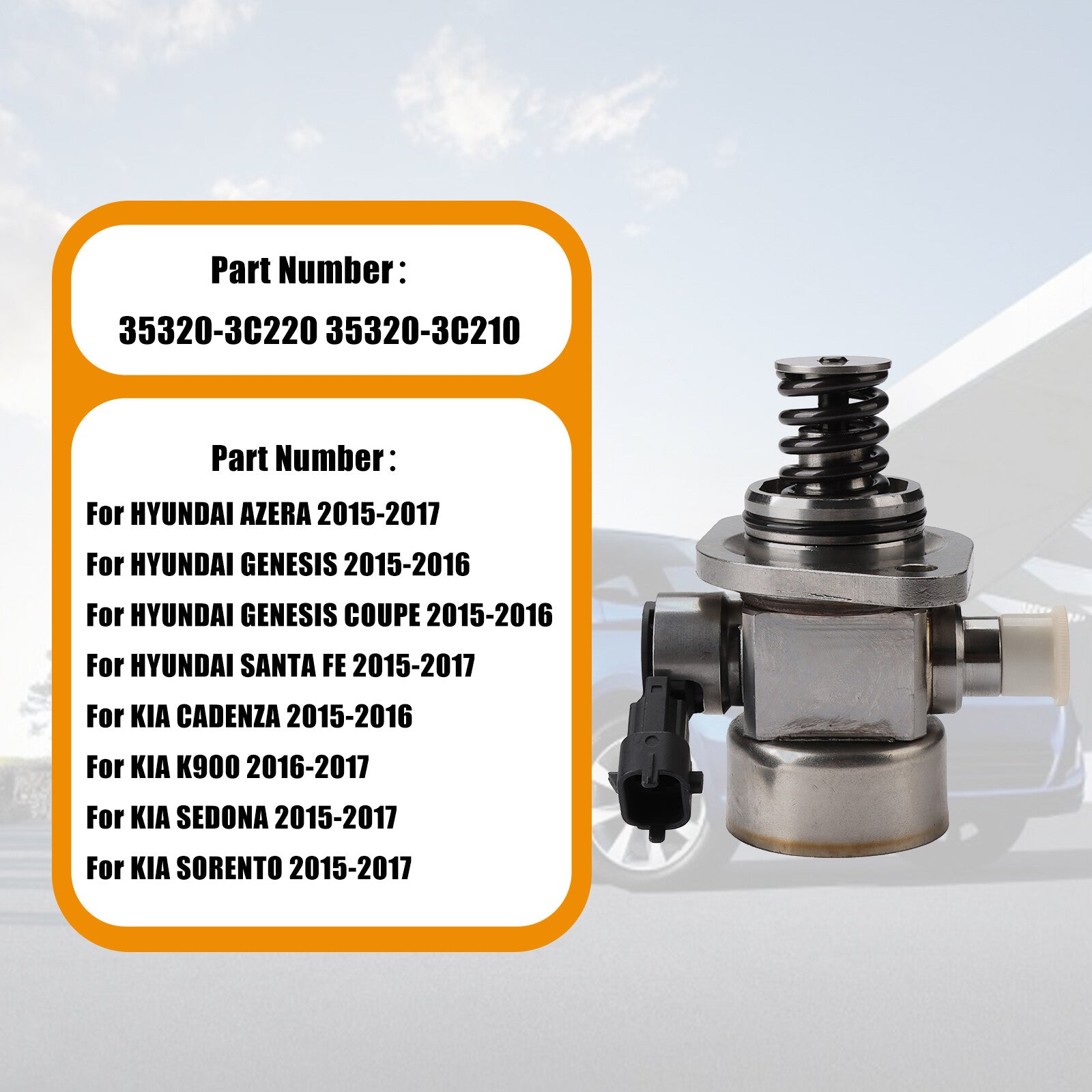 2014-2019 35320-3C210 HIGH PRESSURE PUMP for HYUNDAI AZERA for KIA SORENTO 3.3L 3.8L