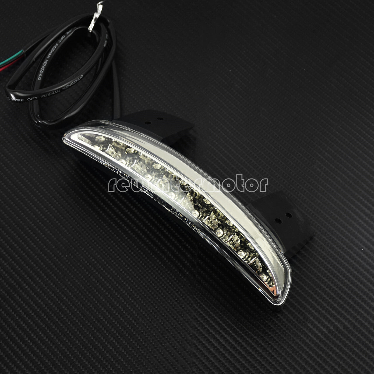 Rear Fender Brake Running Tail Light Clear Lens Fit For Sportster 883 1200 48 72