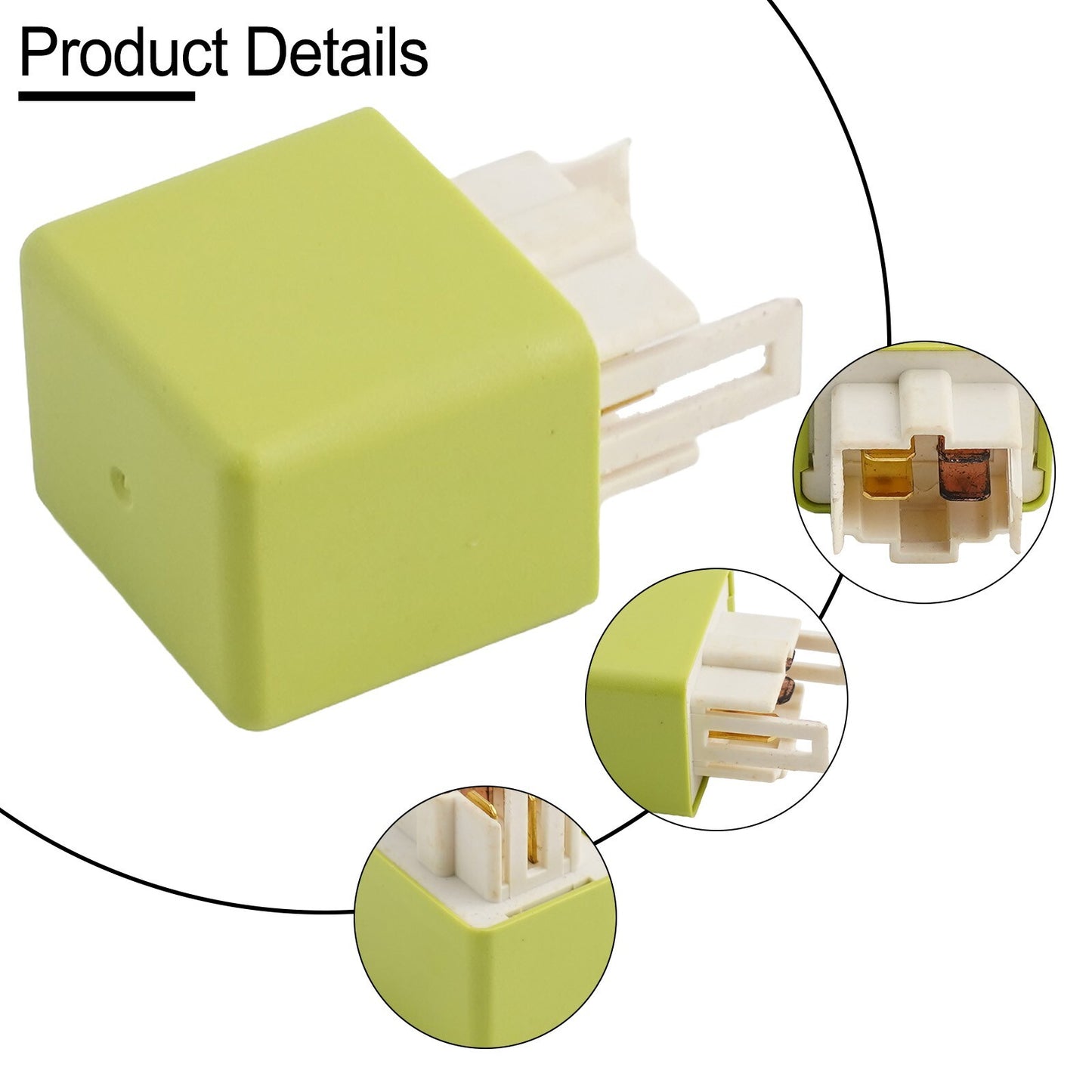 The green main relay is for Mazda MX5, compatible with 323 B5B418811, part number B5B4 18 811