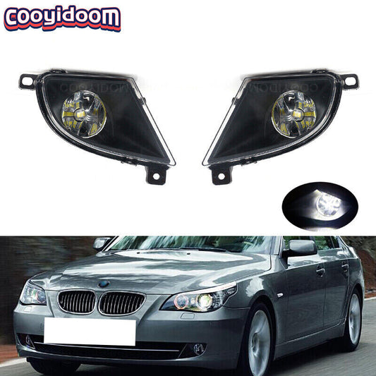 One pair of LED front bumper fog lights are suitable for 2007-2010 for BMW 5 Series E60 E61