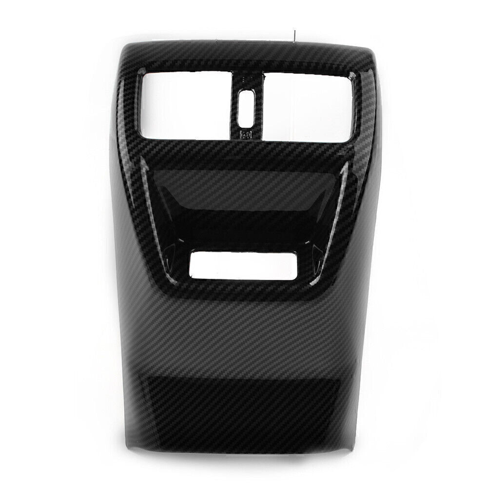 Carbon Fiber Rear Air Outlet Vent Anti-Kick Panel for Honda for Civic 11th 2022