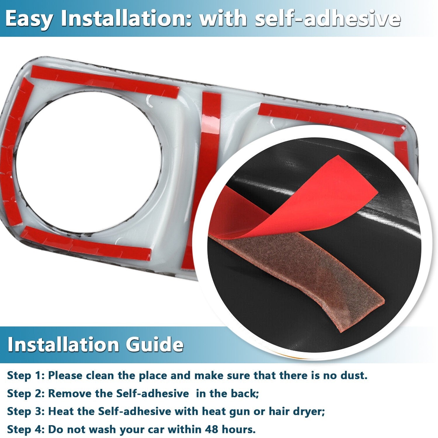 21x Red Interior Full Decoration Trim Cover kit for Jeep for Wrangler JL 2018-2023