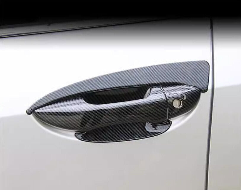 for Toyota for Corolla 2019-2023 ABS Carbon Fiber Exterior Side Door Bowl Cup Cover