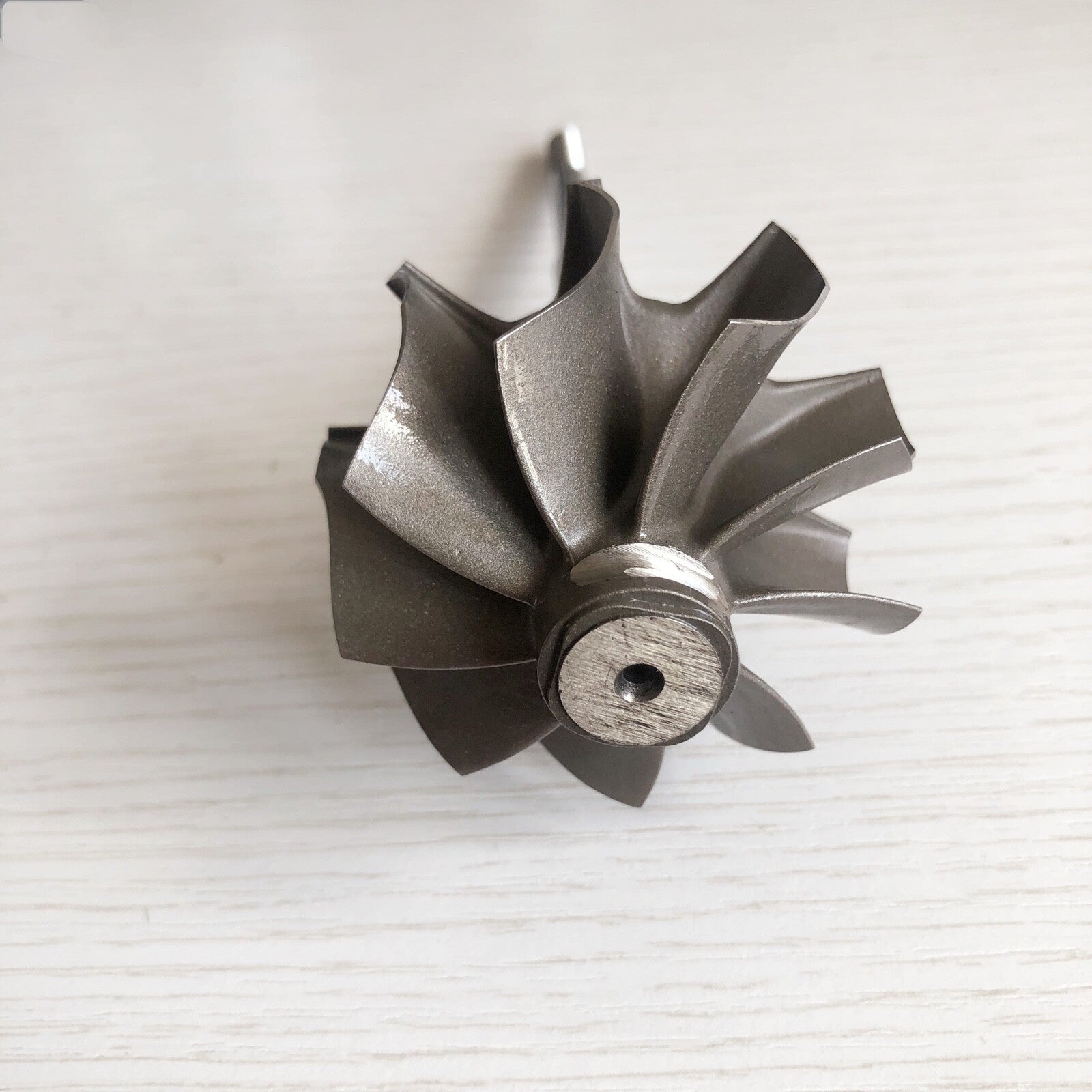 G30 Reverse 55/60 mm 9 Blade Ball Bearing Turbine Shaft/Turbine Wheel