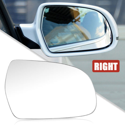 Mirror Glass Replacement For 2010-2016 for Audi A4 A5 Quattro Passenger Right Side