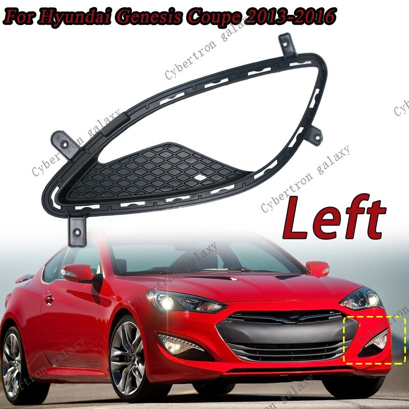 The left fog light cover is for the for Hyundai for Genesis Coupe 2013-2016 865512M300