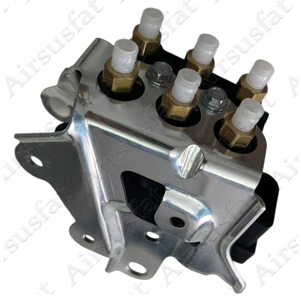 for Audi Q7 for Jeep Touareg for Cayenne Air Suspension Valve Block w/Bracket 7L0698014