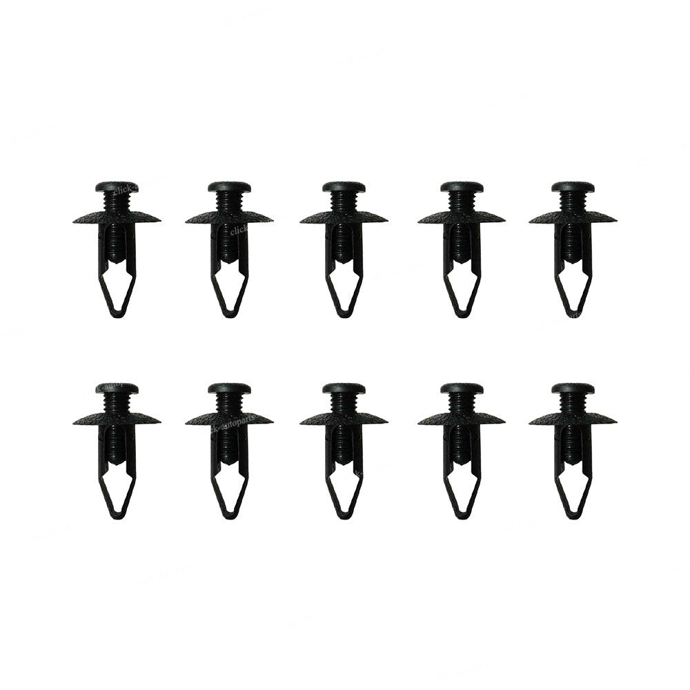 50Pcs Bumper Fascia Retainer Clip Black for Mitsubishi MB547806 300ZX 1990-On