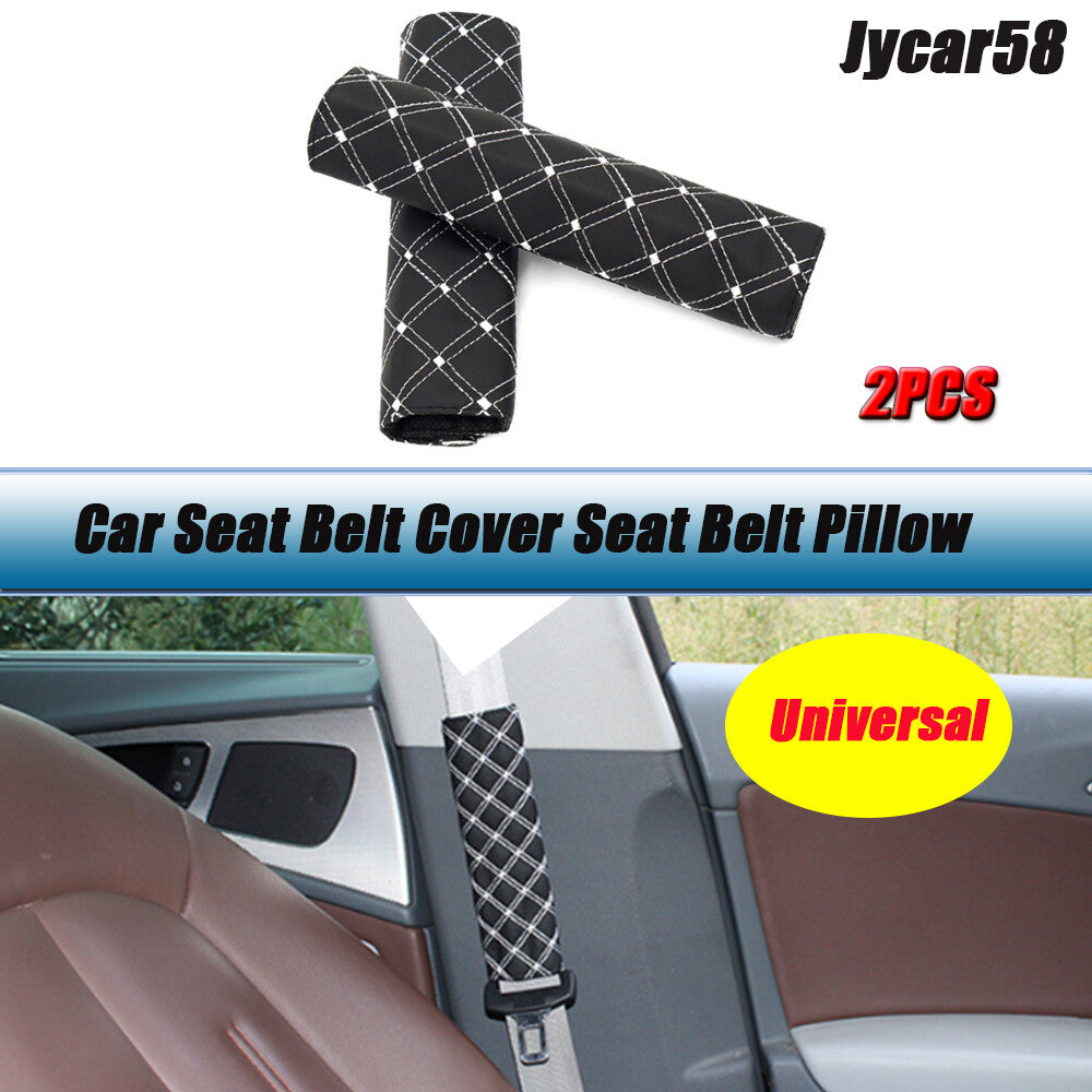 Car for Seat Belt Cover Pads Car Safety Cushion Covers Strap Pad For Adults Kids 2X