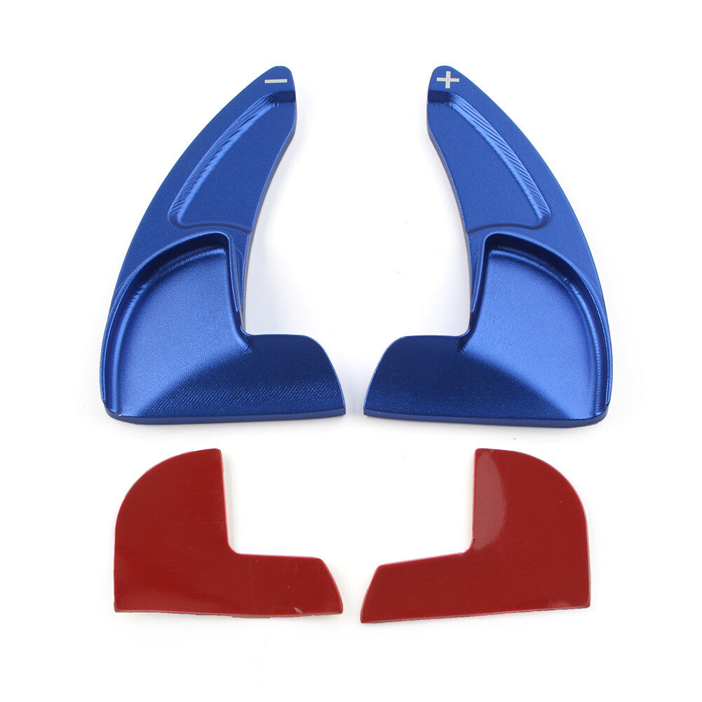 Steering Wheel Shift Paddle Shifter Extension Fit for Dodge for Jeep for Chrysler Blue 2PCS
