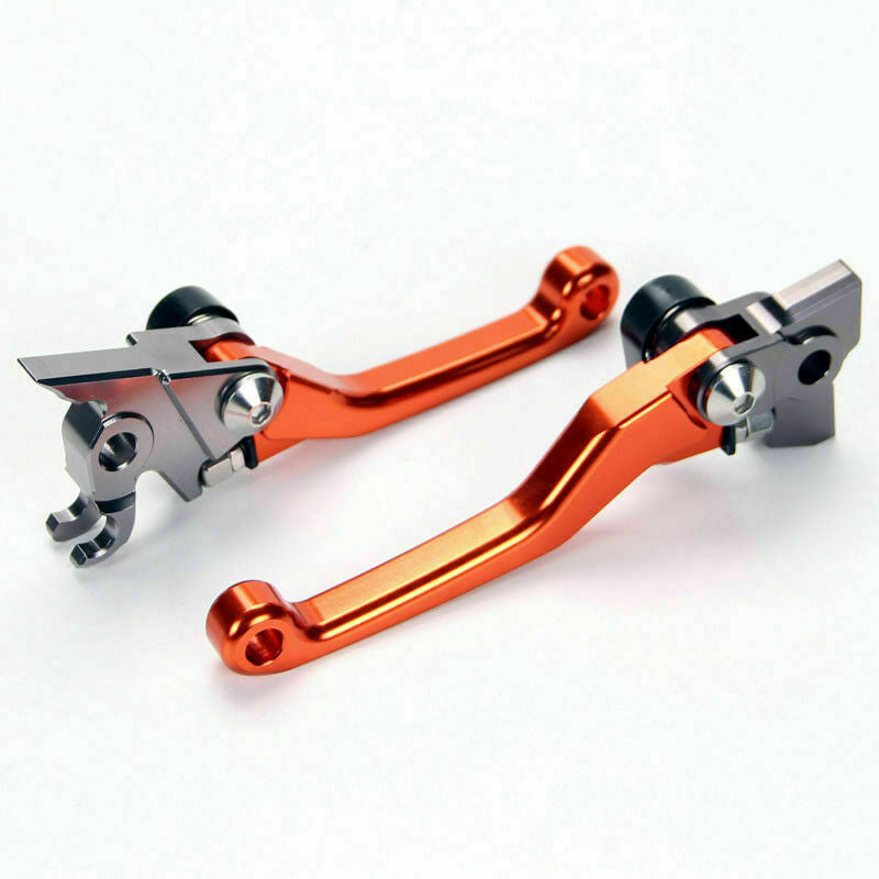 Orange Brake Clutch Levers handle for 250/300/350/450/500 XC-W/XCF-W/SX/SXF