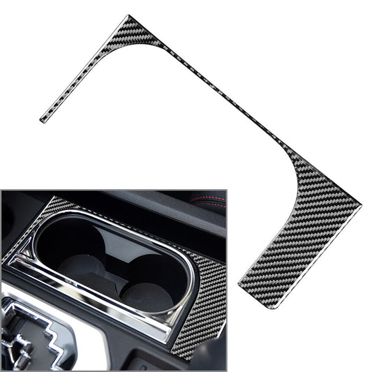 Mittelkonsolen-Wasserbecherhalter-Verkleidung f¨¹r for Toyota Tundra 2014-2021 LHD