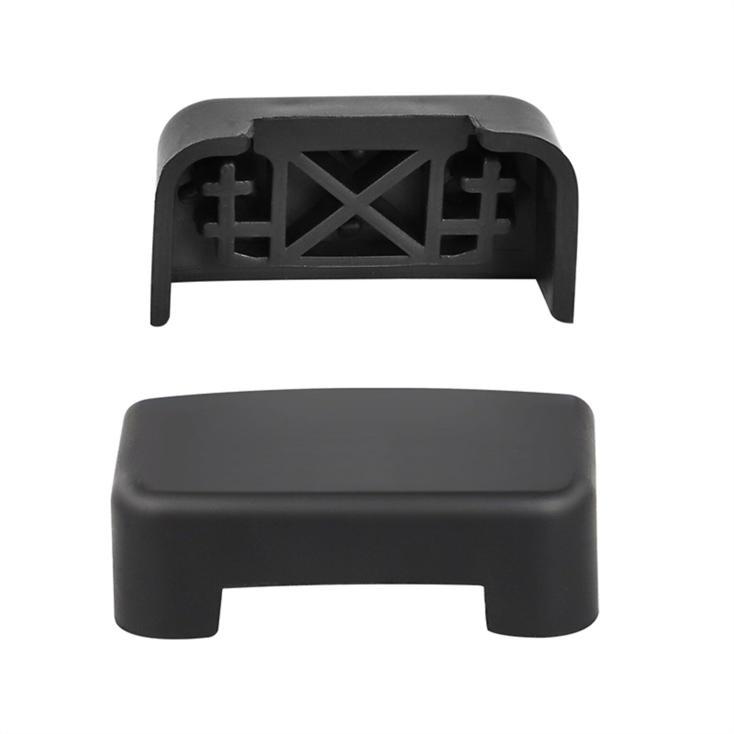 Rear for Seat Slide Rail Protection Anti-Kick Plug Rubber Cover for Tesla Model 3/Y