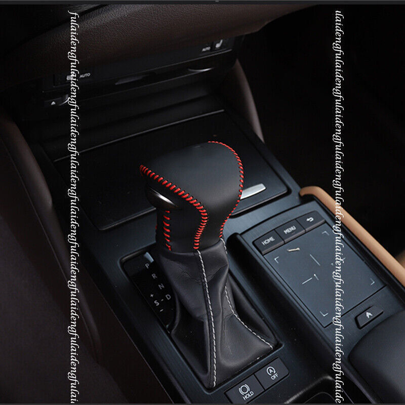 for Lexus ES350/300H/250 2019-2023 Hand sewn leather Gear Shift Knob Cover trim