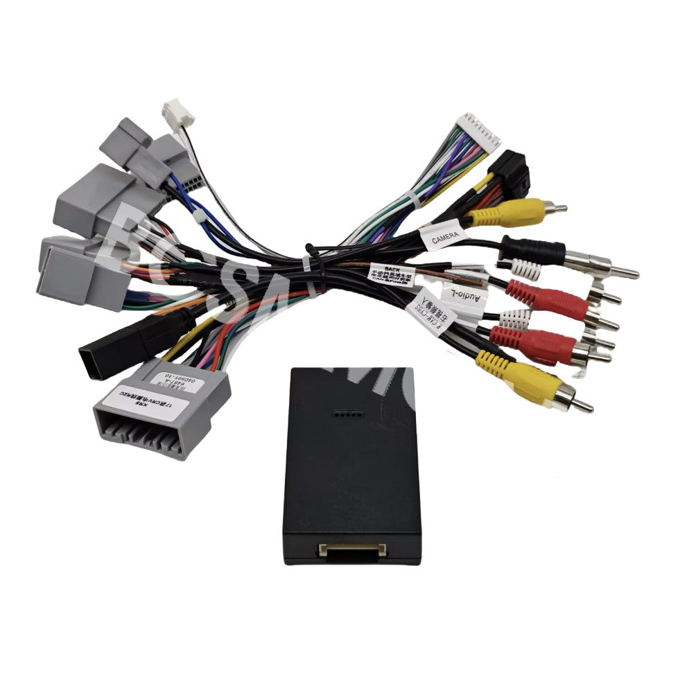 Car Stereo Radio 16 Pin Wiring Harness Adapter Fit for Honda Breeze 2020