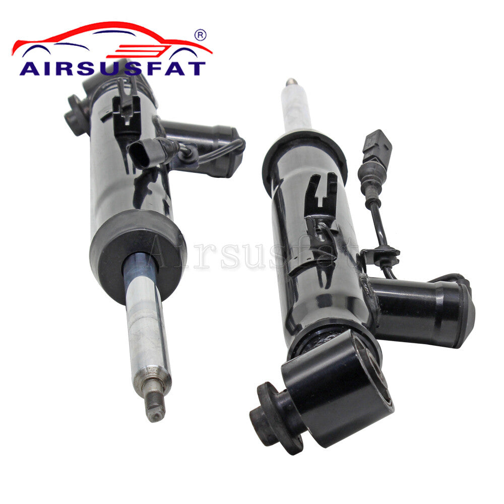 A pair of rear suspension shock absorber struts are suitable for Audi A6 4F, C6 Allroad 4F0616031M, and 4F0616032M.