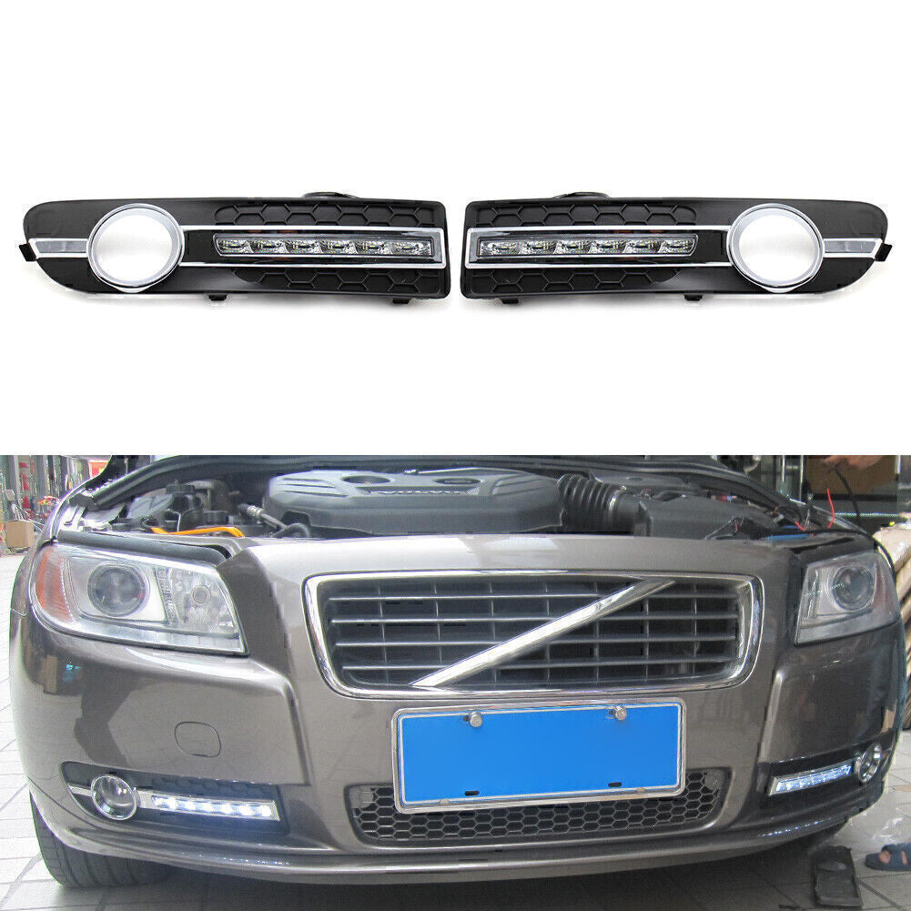LED Daytime Running Lights (DRL) for Volvo S80/S80L 2007-2013, 2012, and 2011
