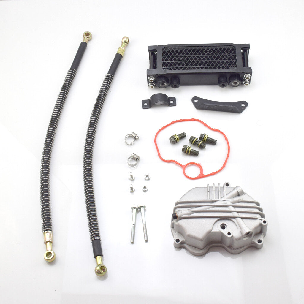 Oil Cooler radiator Curved beam Bike Dirt Pit Bike Monkey Racing Motorcyle Z50