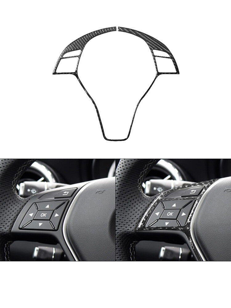 Steering Wheel Button Trim Cover A for Mercedes Benz CLA 2014-2018/GLA 2015-2018