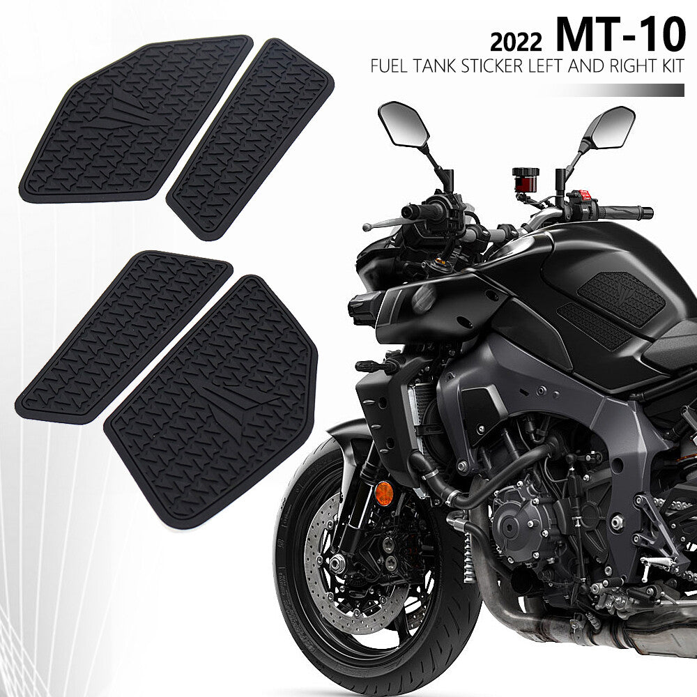 Motorcycle Fuel Tank Pads Anti-Slip Rubber Sticker for Yamaha MT-10 MT10 2022-23