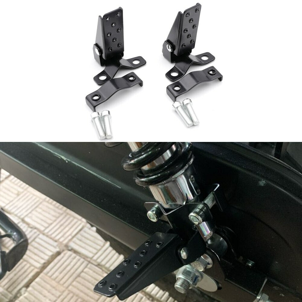 Universal Motorcycle for Harley 25-28mm Rear Passenger Foot Peg Pedal Footrest