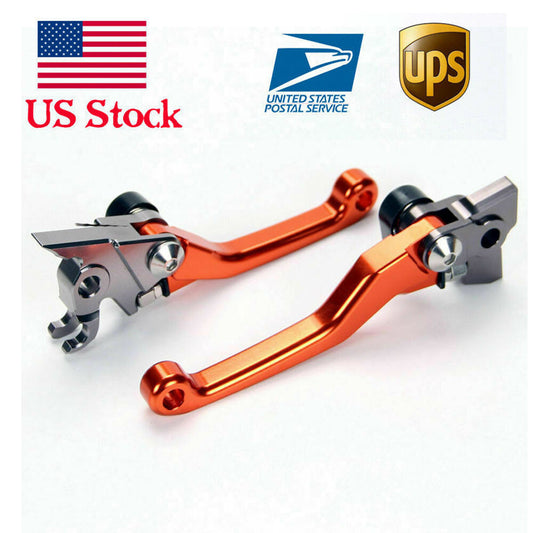 Off-road Orange Brake Clutch Levers for K.T.M 250 XC-W/XCF-W/SX/SXF 2014-2018
