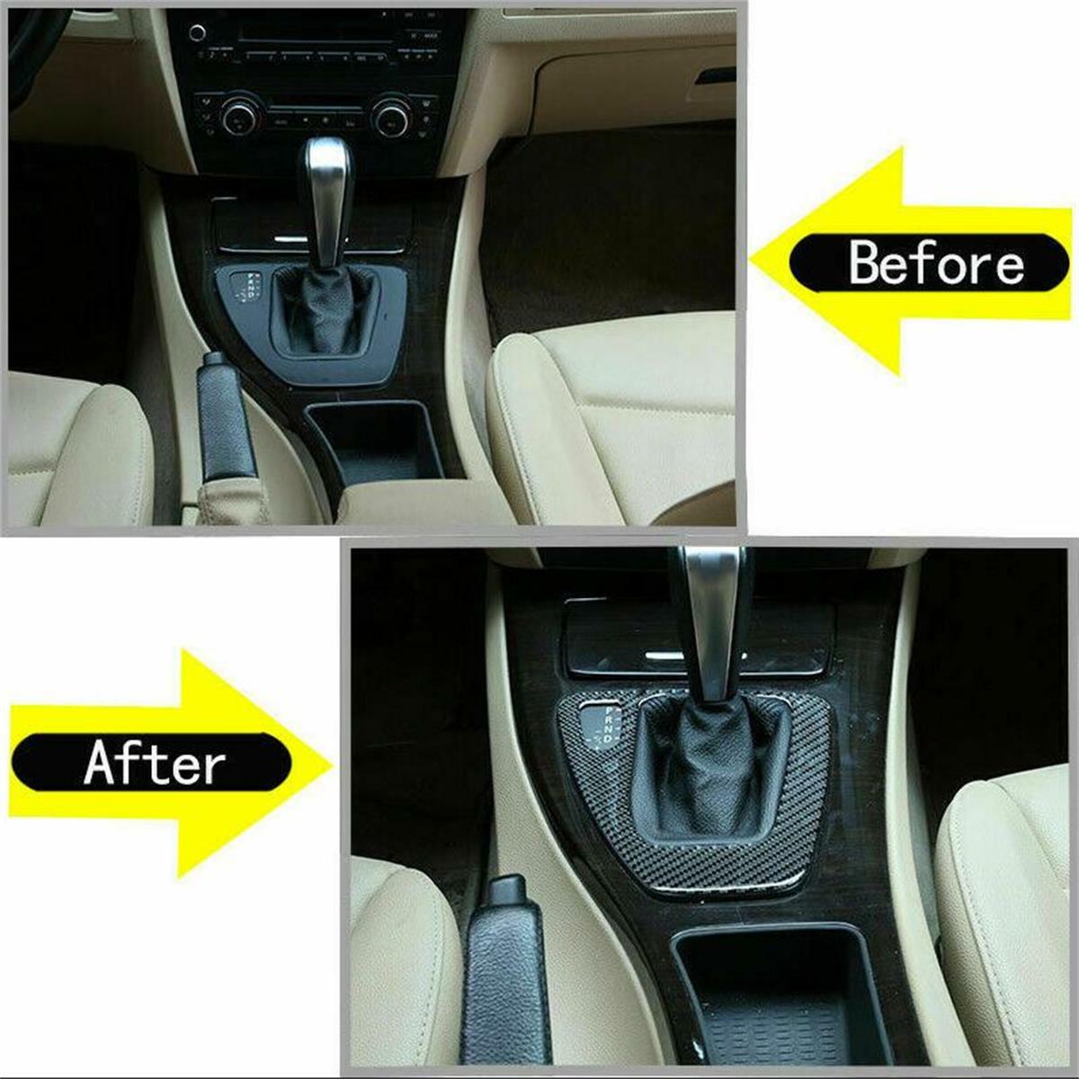 Silver interior door handle cup cover decorative cap for BMW 5 Series E93 96-03