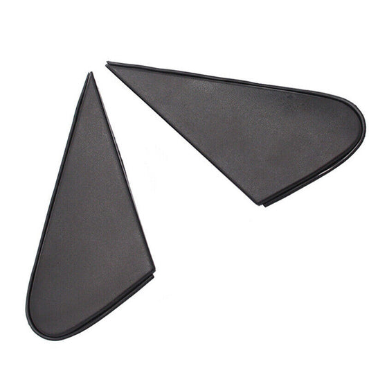 A pair of front pillar trim caps molded windows suitable for Toyota RAV4 2006, 2007, 2008 - 2014