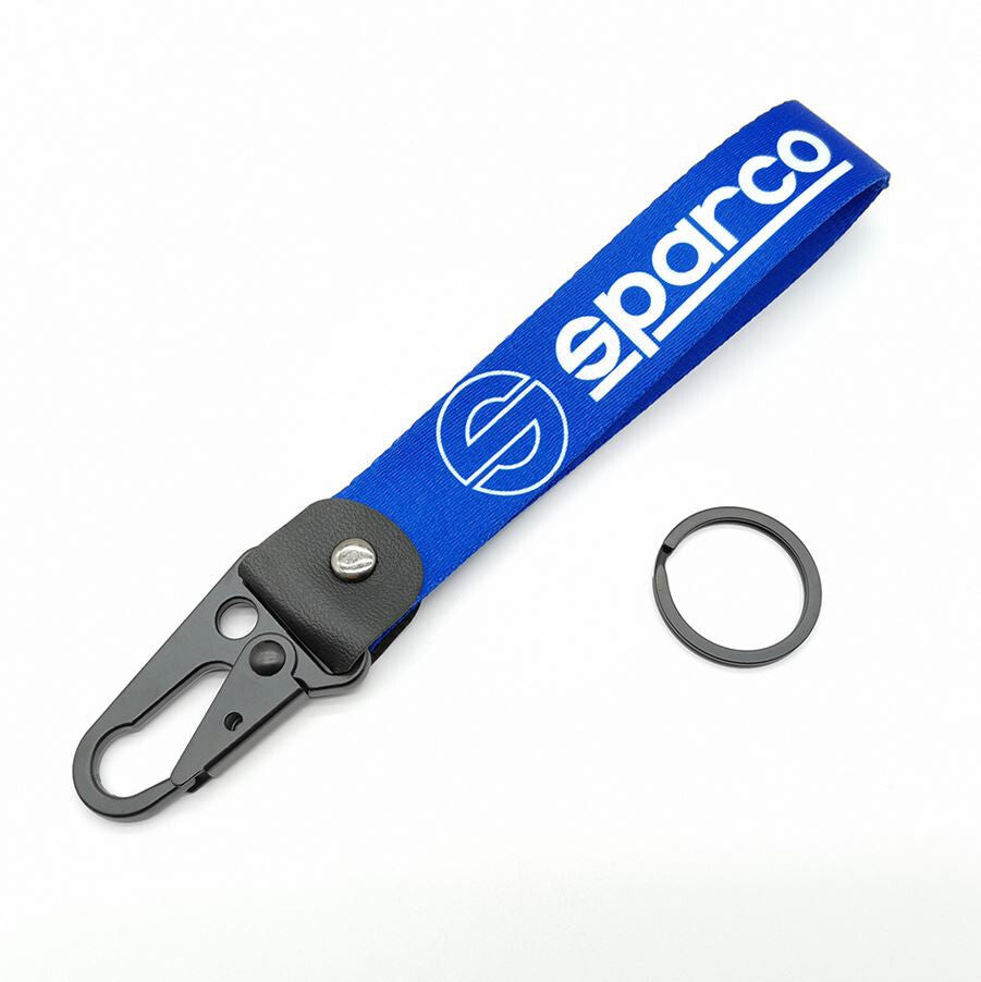 Suitable for Audi for A5 car keychain/key ring, dark brown leather horseshoe buckle gift.