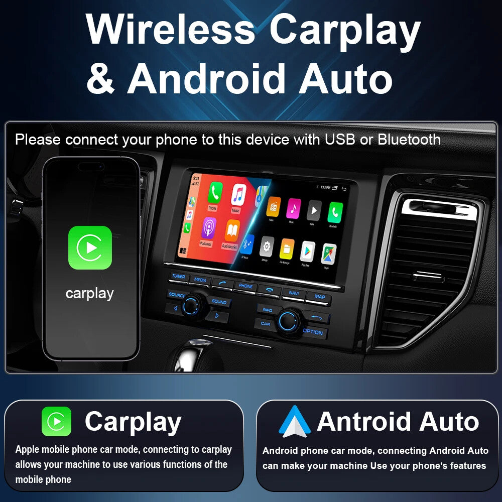 for Fiat Grande Punto Linea 2007-2012 Car Radio CarPlay GPS Multimedia Player