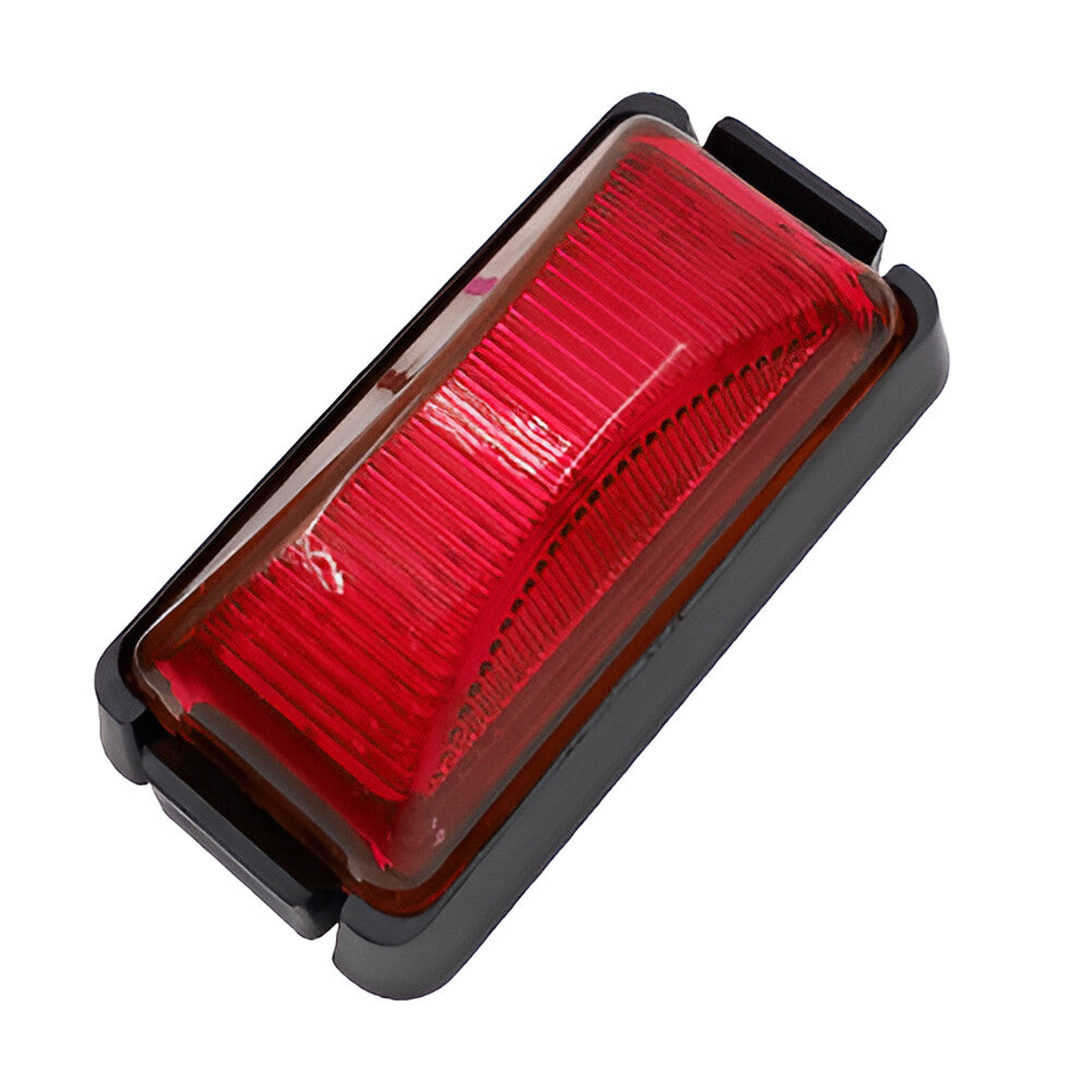 2pcs/Kit 6LED Red Clearance Lamp Side Marker Lights Truck Trailer Universal