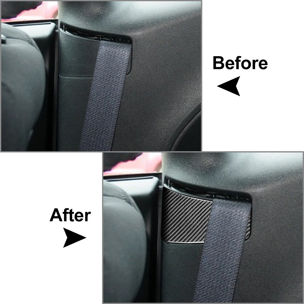 for Seat Safety Belt Buckle Panel Cover Trim for Dodge for Challenger 2015-2023 23 21
