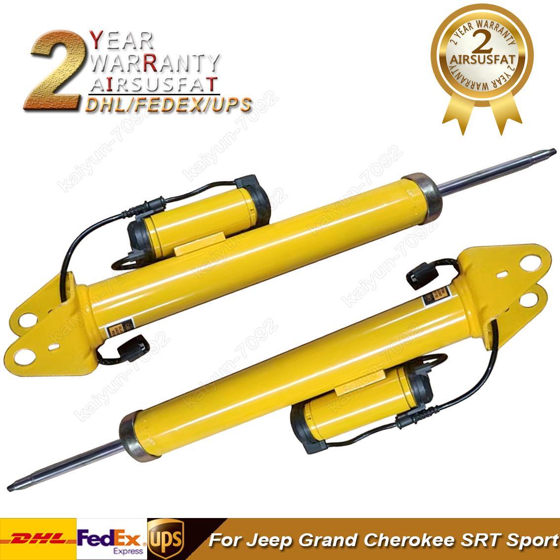 2pcs Rear Air Suspension Shock Strut w/ADS for Jeep Grand Cherokee SRT Sport