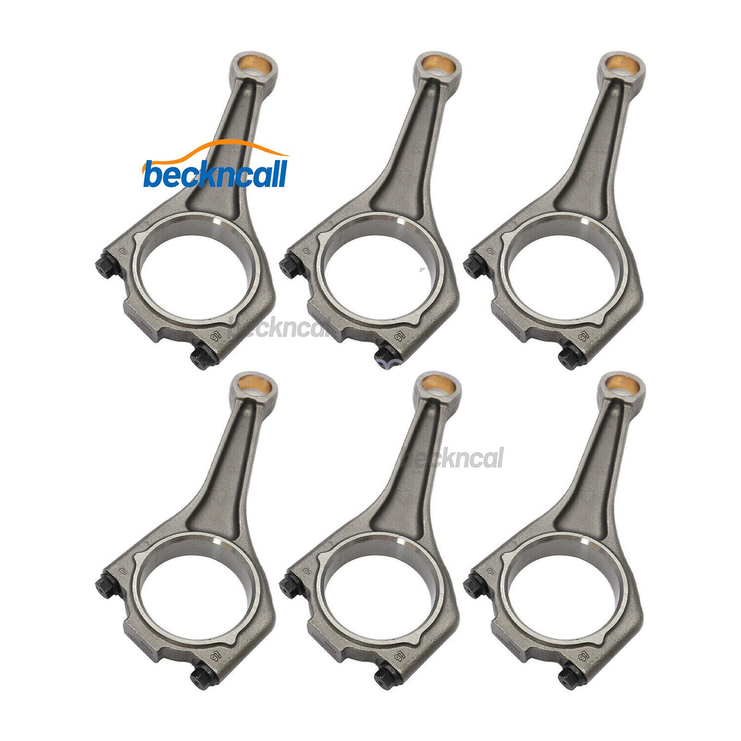 6pcs Engine Connecting Rods AJ126 for Jaguar for Land Rover for Range Rover 3.0L V6 New